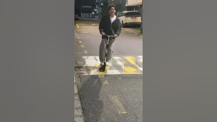 킥보드 운전실력 ㄷㄷ