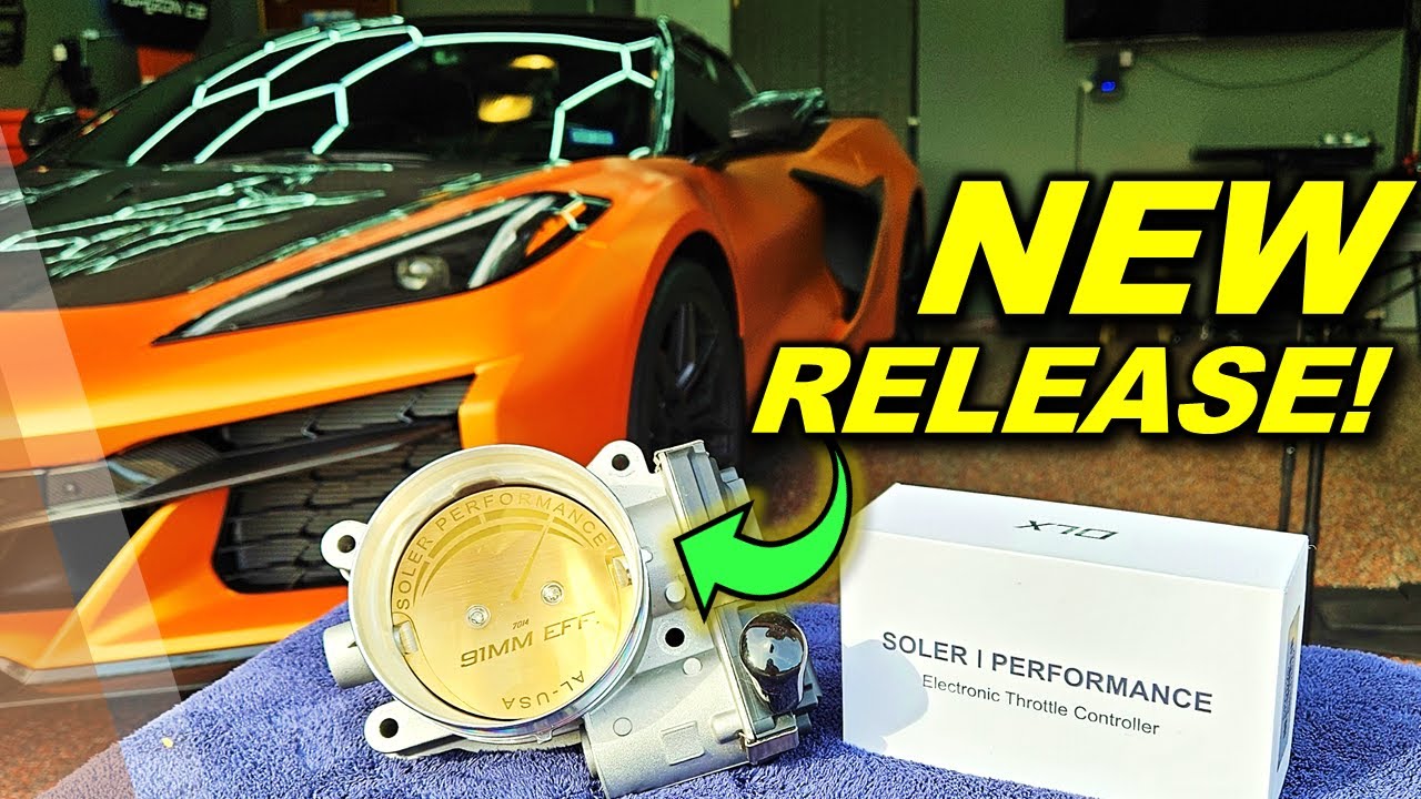 I Fixed the C8 Z06's MAJOR Flaw with SOLER's NEW 91mm Throttle Body!
