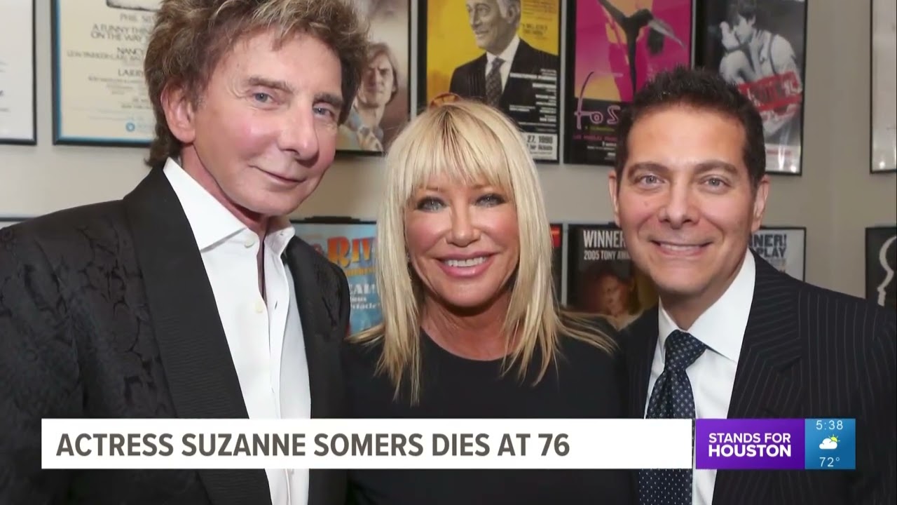 Actress Suzanne Somers, known for role in 'Three's Company,' dies at 76