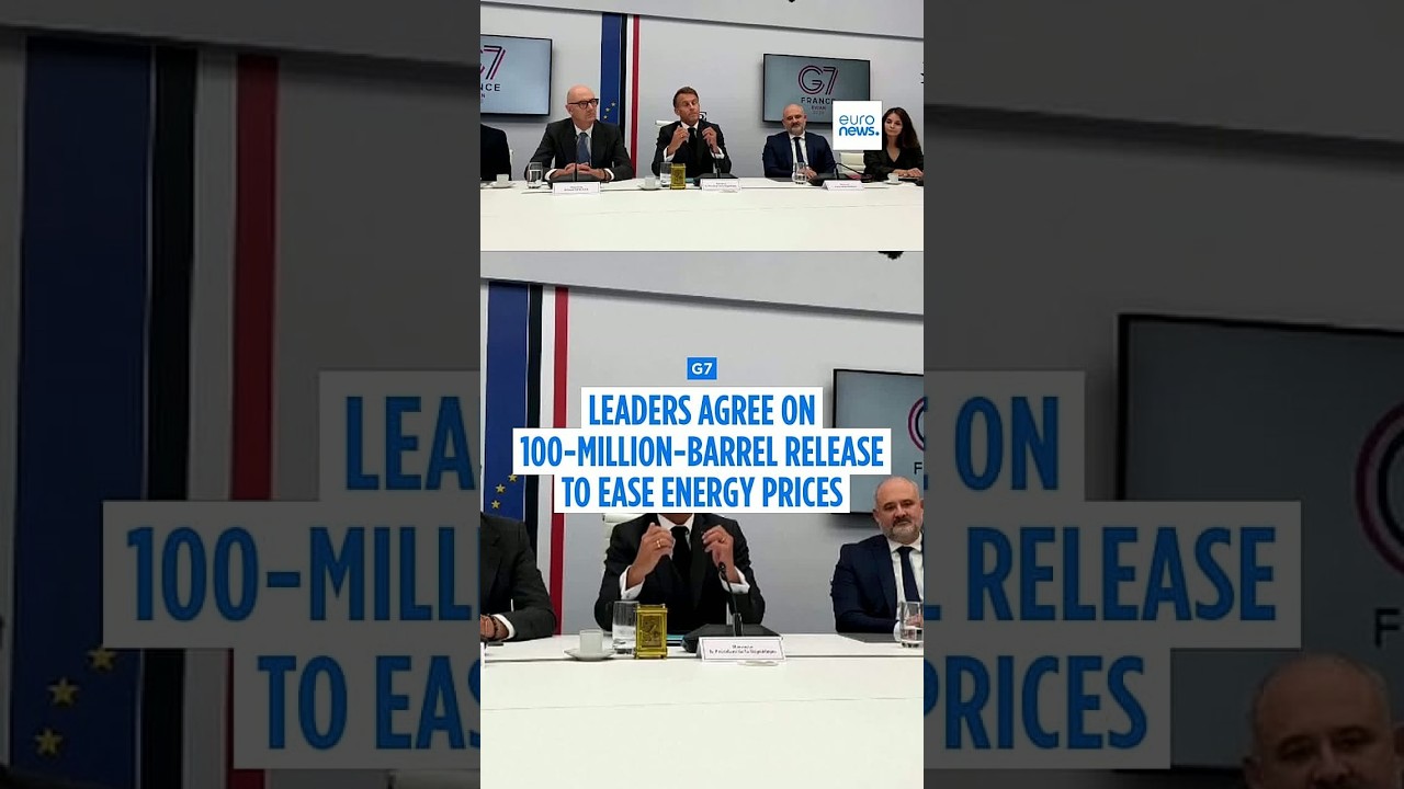 G7 agrees 100 million-barrel emergency oil release amid US pressure over diesel