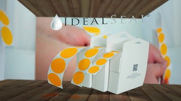 Color Coding Label Rolls Light Orange