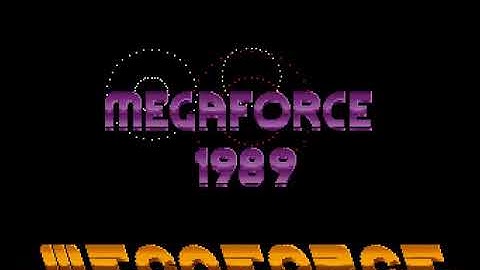 Megaforce   Hello in 1989 mp4 HYPERSPIN AMIGA INTRO CRACKTRO DEMO COMMODORE NOT MINE VIDEOS
