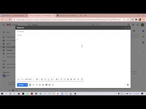 Tutorial E-Mail (Gmail: editare, trimitere)