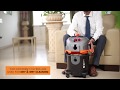 Euroclean WD X2 Wet & Dry Vacuum Cleaner | Swiss design | Deep Cleaning+ Technology (Full Demo)