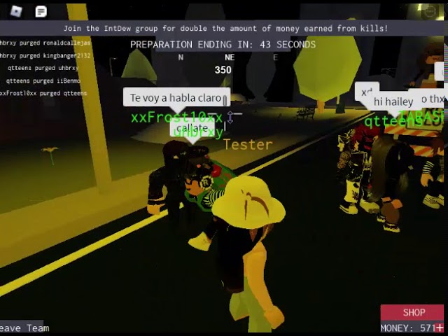 Roblox The Purge Jugando Con Amigos Denle Seguir A Las Acc De La Descripcion Youtube - intdew roblox player