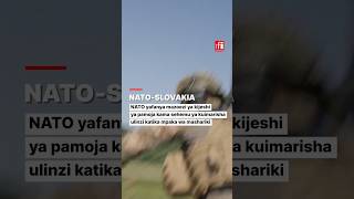 NATO imefanya mazoezi makubwa ya kijeshi nchini Slovakia kama sehemu ya kuimarisha uwezo wa kiulinzi