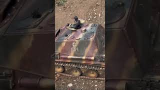 RC MODEL JAGDPANTHER Battlefield #wehrmacht #rcmodel #henglong #rctank #rc #ww2 #tanks #hobby