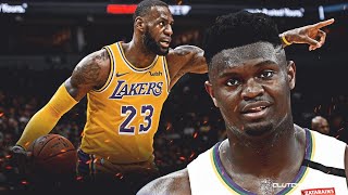 ZION WILLIAMSON goes at LEBRON JAMES! Scores CAREER-HIGH 35 POINTS! Pelicans vs. Lakers Highlights