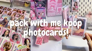 ✨🌷Packing kpop photocards #1 [asmr] (tiktok compilation) | minsbymon