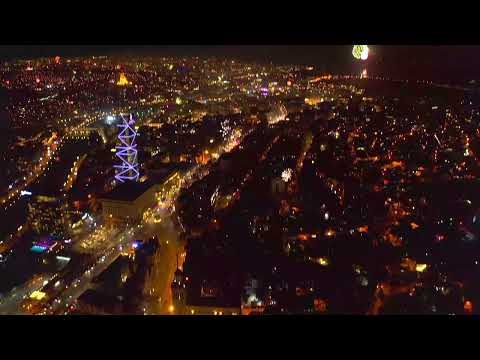 თბილისის ახალი 2023 წლის დრონი ვიდე Tbilisi 2023 new year drone view