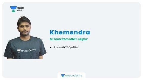 Know Your Educator - Khemendra Sir | Electrical Engineering | Unacademy GATE ESE