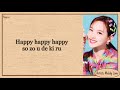 TWICE - Happy Happy (Easy Lyrics)