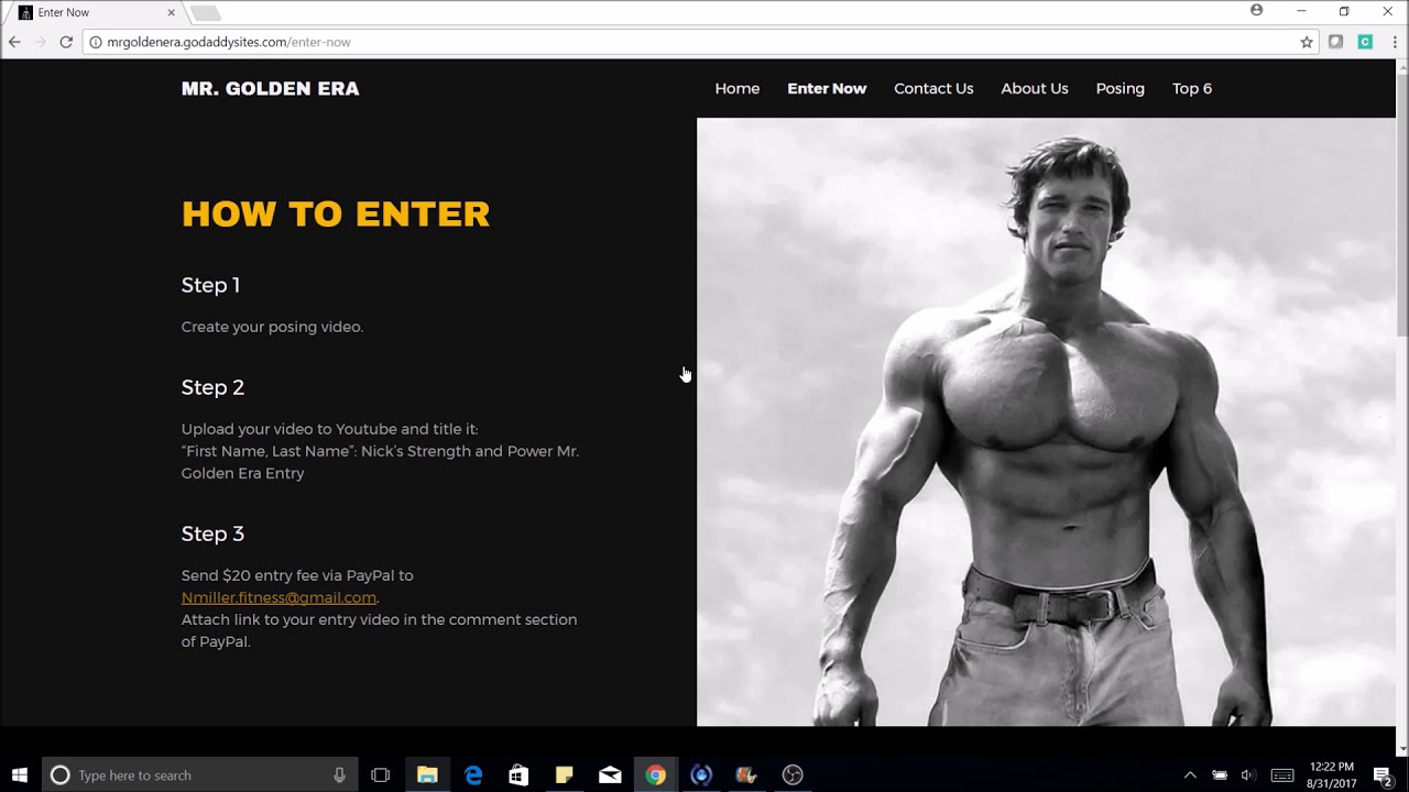classic physique weight limit Mr. Golden Era
