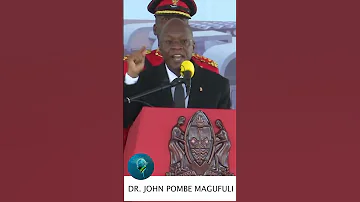 You Are Dealying The Project We Can T Tolerate That Stupidity Things John Pombe Joseph Magufuli 