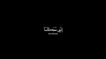 قال لا تخافا | كرومات شاشة سوداء القران الكريم | القارئ عثمان الكردي