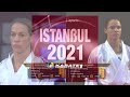 Karate 1 istanbul 2021 bronze female kumite 68kg alisa buchinger aut vs marina rakovic mne