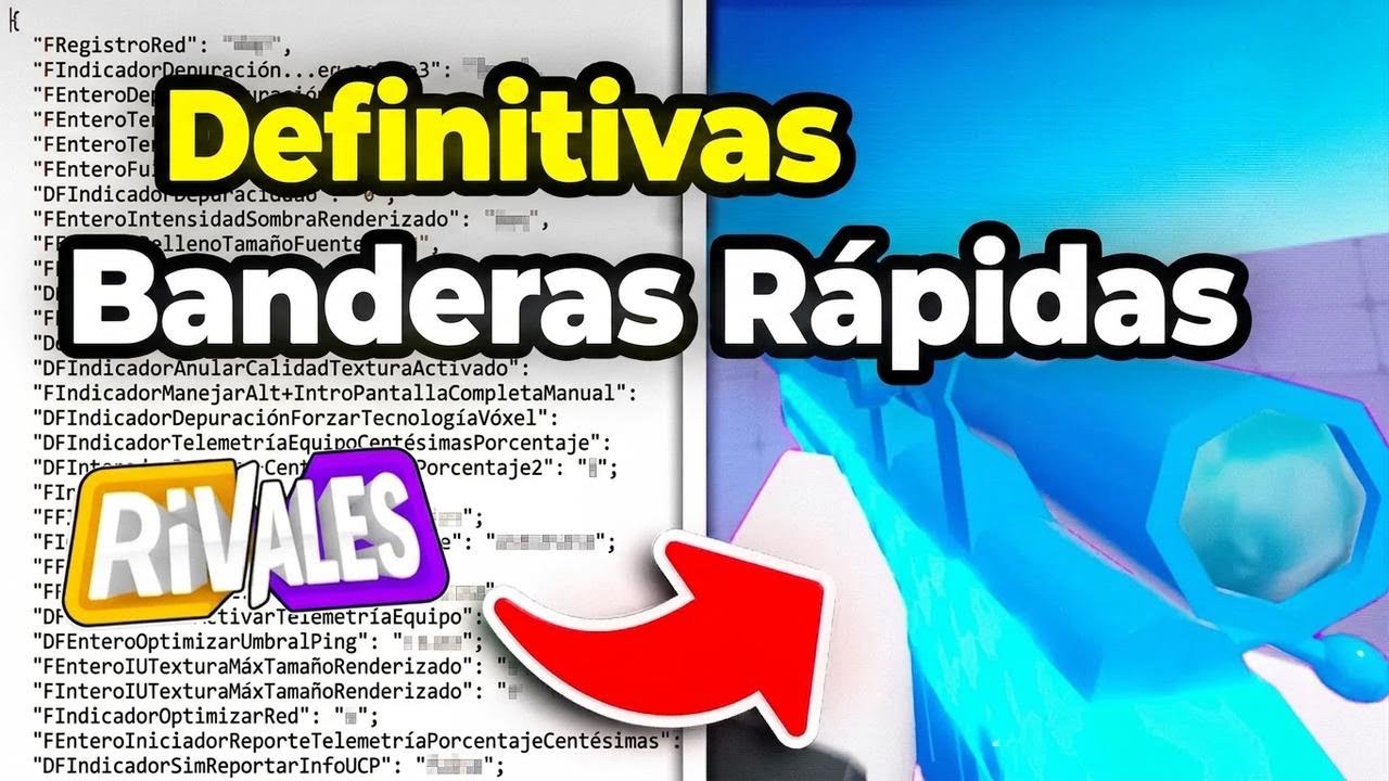 Fast Flags For Rivals Nuevo Rivals Fast Flags en Roblox: ¡Más FPS y menos ping! - YouTube