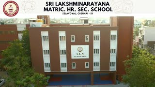 OUR SCHOOL CAMPUS TOUR | GLIMPSE OF SLN | SRI LAKSHMINARAYANA MAT. HR. SEC. SCHOOL | S.L.N MHSS screenshot 1