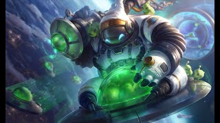 PBE Patch 10.11 Skins Preview - Astronaut 2020 | Astronaut Bard, Astronaut Gnar and Astronaut Poppy