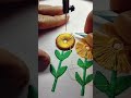 Sunflower Embroidery