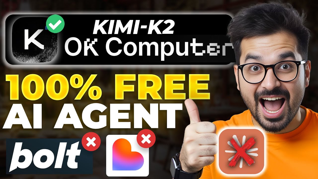 Kimi Agent Mode: FREE AI Coding Agent Can Build ANYTHING! Beats Bolt ...