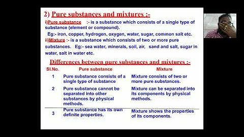 Recapitulation of Is matter around us pure Class 9A 12th October @SFS Narengi