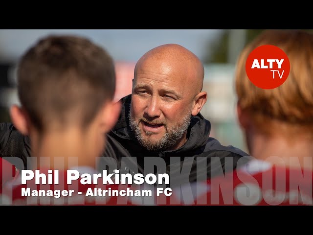 PHIL PARKINSON - Post-Match Interview - ALTRINCHAM Vs ALDERSHOT TOWN  03/10/2023 