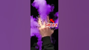 Science smoke experiment #scienceexperiments #youtubeshorts #shorts
