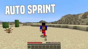 How To Enable Auto Sprint In Minecraft (Toggle Sprint) | Tutorial