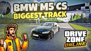 BMW M5 CS RACE IN BIGGEST NUR TRACK (GREEN HELL) 😈🔥 | Drive Zone Online Gameplay | Open World Game