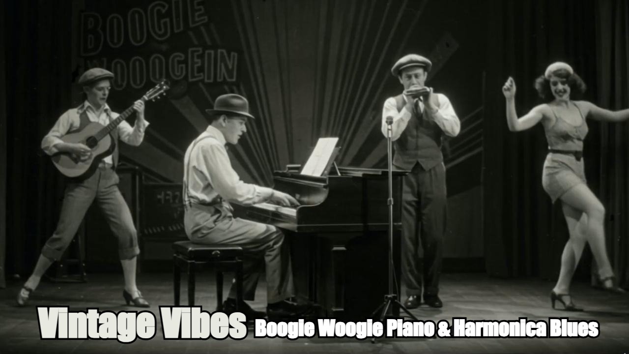Boogie Woogie Piano Music | Early 1920s Harmonica & Good-Time Grooves