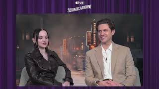 Dove Cameron and Aaron Tveit about their new big music numbers on Schmigadoon!