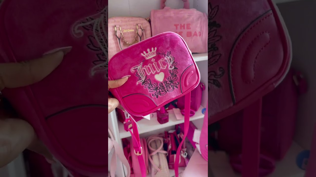 When your obsessed with Juicy couture 💕 #pink #burlingtonhaul  #marshalls #juicy #juicycouture
