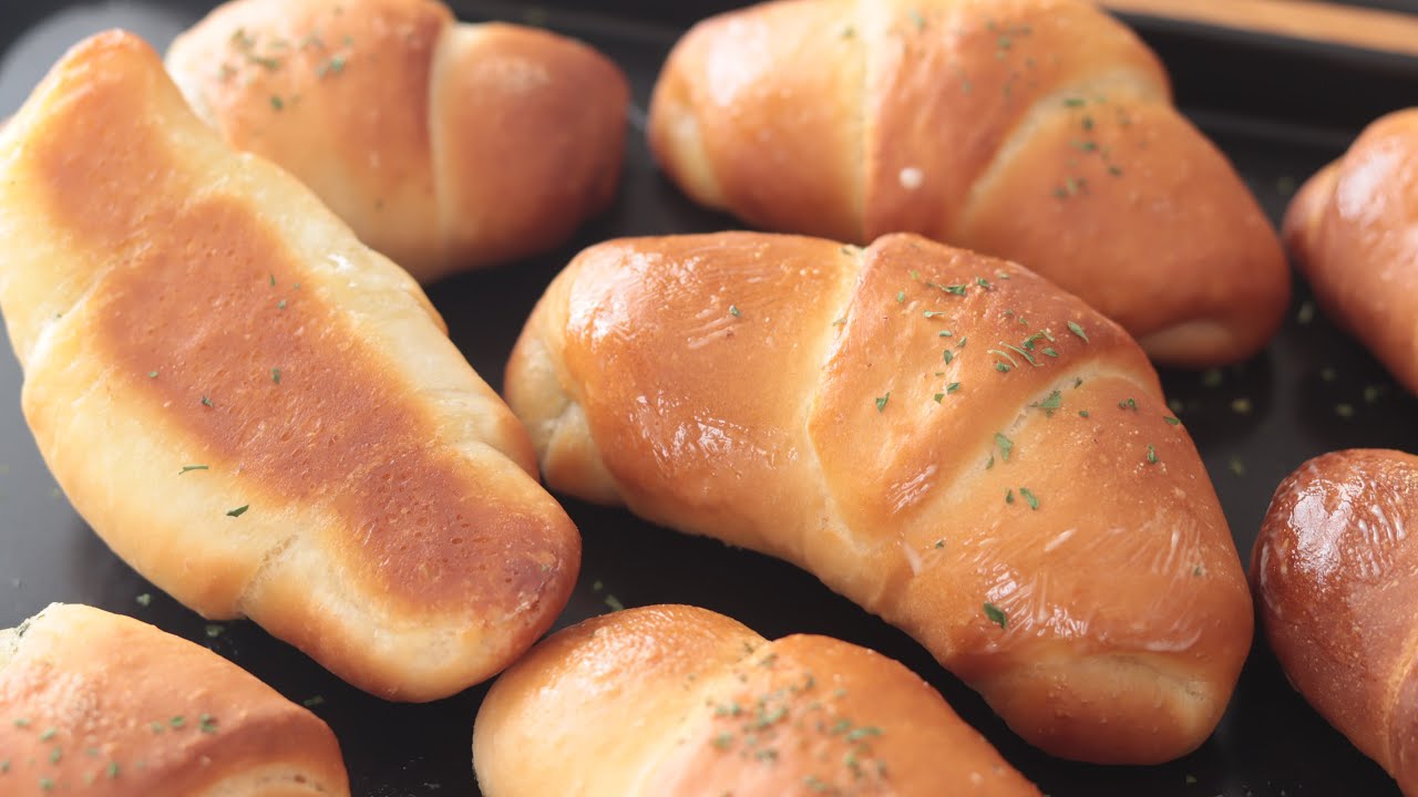 Хлеб с чесночным маслом＊без яиц