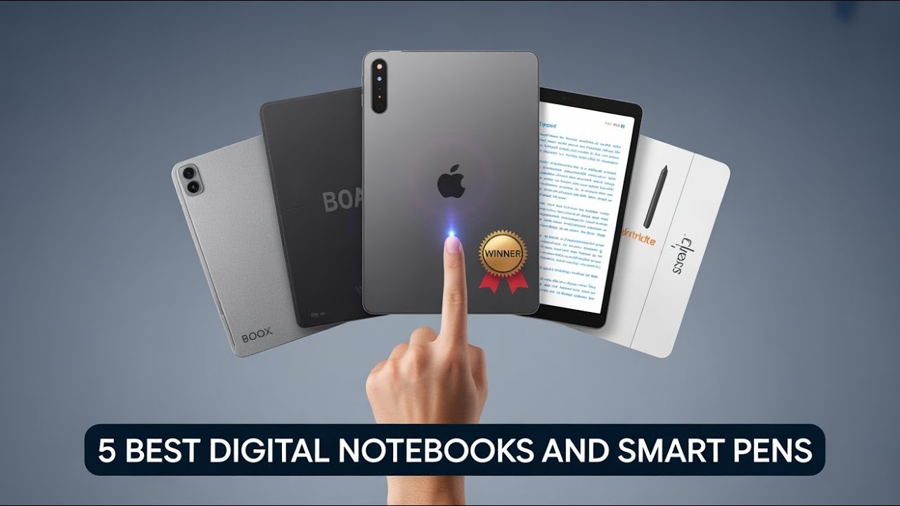 The 5 Best Digital Notebooks in 2025 - YouTube