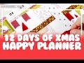 DAY #10 ❄ PLAN WITH ME HOLIDAY THEME ❄ (12 Days of Christmas)