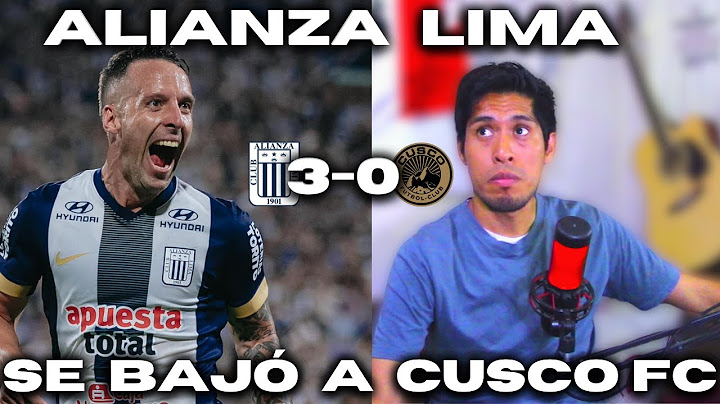 Alianza Lima vs Cusco FC 3-0🔥 REACCION de un HINCHA CREMA ⚽️ LIGA1
