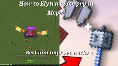 How to perfect your aim for Elytra mace Pvp in #minecraft #mcpe #elytrapvp #macepvp #multiplayer 
