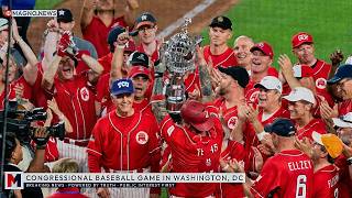 🇺🇸 Republicans Face Democrats in Annual Congressional Baseball Game [LIVE]