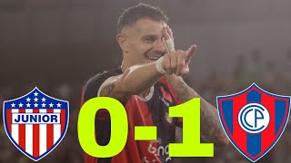 🚨 Junior vs Cerro Porteño (0-1) | Relato Paraguayo Bruno Pont | Copa Libertadores 2026🇵🇾🇨🇴