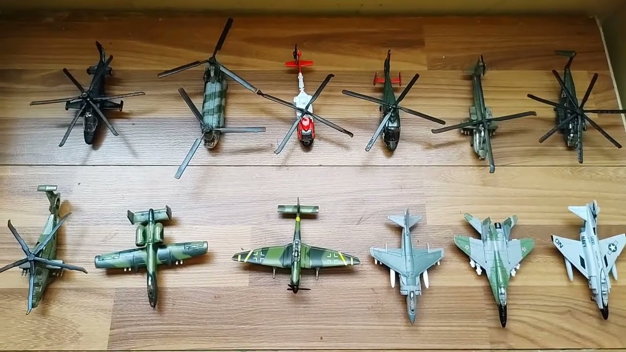 Mi colección de helicópteros Maisto - YouTube