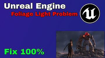 Unreal Engine Foliage LightMap Fix | Foliage Light Problem Fix Unreal Engine Foliage Light #UE4