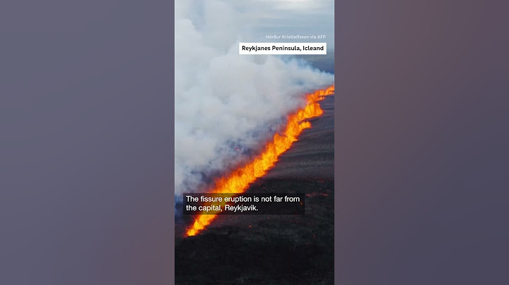 Icelandic volcano erupts near Grindavik