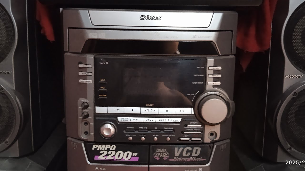 SONY MUSIC SYSTEM MHC VX301 PUSH POWER PROTEC REPAIR FAST PART