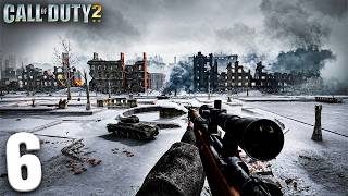 Call of Duty 2 - City Hall & Comrade Sniper | Full Walkthrough Part 6