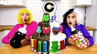 Giant Eyeball Jelly Cake Decoration Challenge 케이크 먹방 챌린지 by Pico Pocky