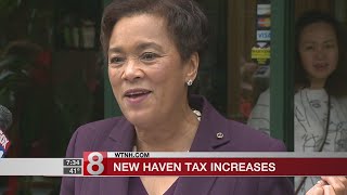 Harp plans tax increase for New Haven