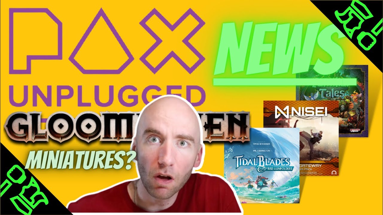 PAX UNPLUGGED News Debrief! 10 Games & Things TO KNOW! YouTube