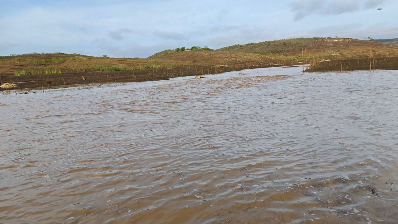 Primeira Grande Enchente Dentro da Barragem Jucazinho, Surubim/Cumaru - PE 3 de março de 2026