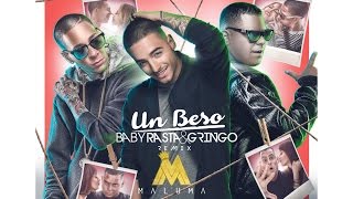 Baby Rasta Y Gringo Feat Maluma - Un Beso Remix (Video Lyrics)